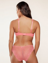 LingaDore Täglich Basic spiced coral slip