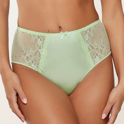 LingaDore Täglich Maxi Slip grün hoher slip