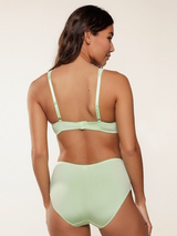LingaDore Täglich Maxi Slip grün hoher slip