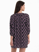 Rosa Faia Bademode Papanui schwarz/print tunika