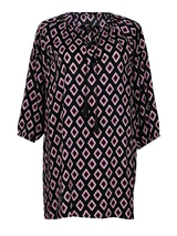 Rosa Faia Bademode Papanui schwarz/print tunika