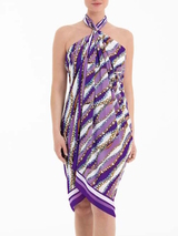 Anita Bademode Maro violett/print strandkleidung