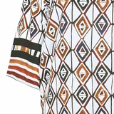 Anita Bademode Garda schwarz/braun tunika