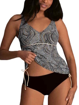 Anita Bademode Malaika schwarz/gold tankini set