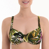 Anita Bademode Sibel grün/schwarz set