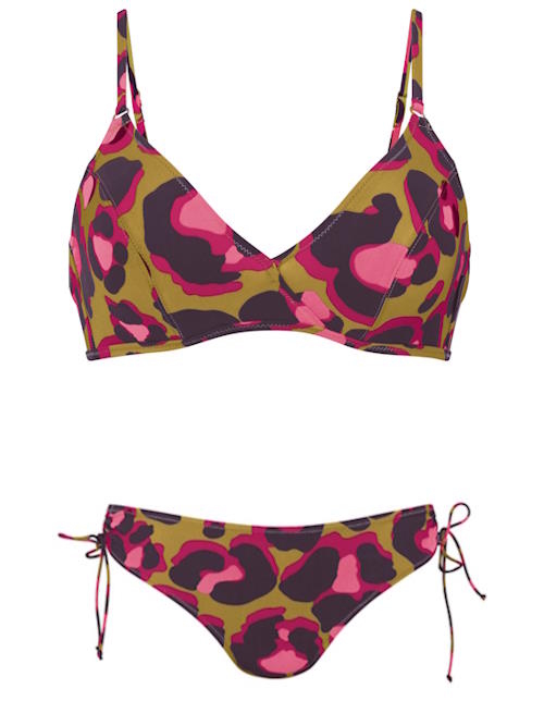 Rosa Faia Bademode Minou animal print set