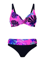 Anita Bademode Melody schwarz/pink set