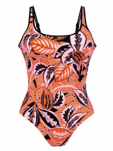 Anita Bademode Jimena orange/print badeanzüge