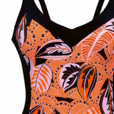 Anita Bademode Sidonia orange/print badeanzüge