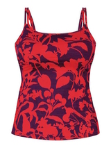 Anita Bademode Rimini rot/print tankini set