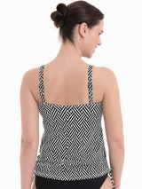 Anita Care Latina schwarz/weiß prothesen-tankini