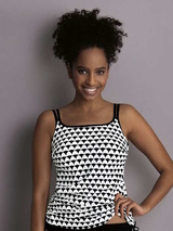 Anita Care Alassio schwarz/weiß prothesen-tankini