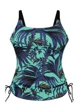 Anita Care Latina grün/print prothesen-tankini