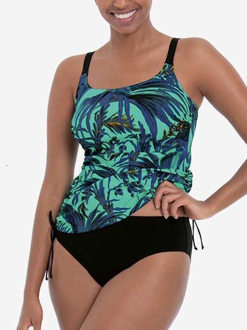 Anita Care Latina grün/print prothesen-tankini