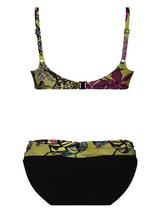 Anita Bademode Sole grün/print set