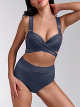 Marlies Dekkers Bademode Cache Coeur grau push up bikini bh