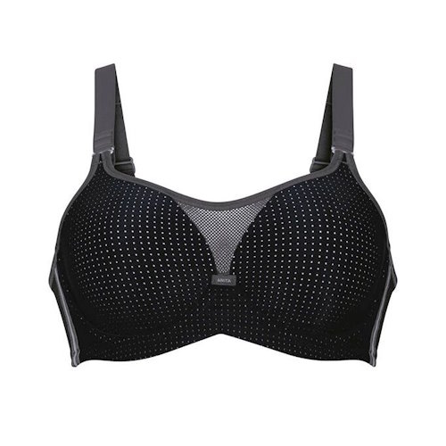 Anita Aktiv Leistung wireX schwarz/grau sport bh