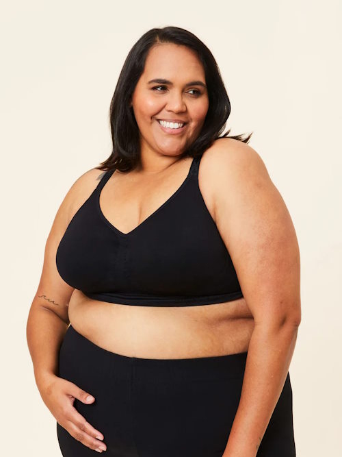 Kandiszucker Basic schwarz ohne bügel bh