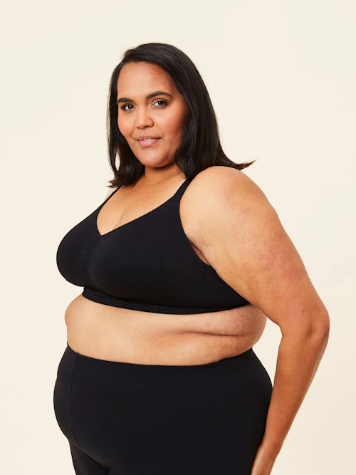 Kandiszucker Basic schwarz ohne bügel bh