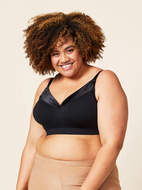 Kandiszucker Posh schwarz ohne bügel bh