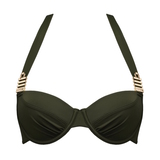 Marlies Dekkers Bademode Royal Navy khaki gemoldefer bikini bh