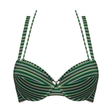 Marlies Dekkers Bademode Holi Vintage grün/print push up bikini bh