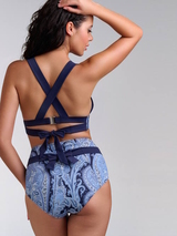 Marlies Dekkers Bademode Cache Coeur blau/print gemoldefer bikini bh