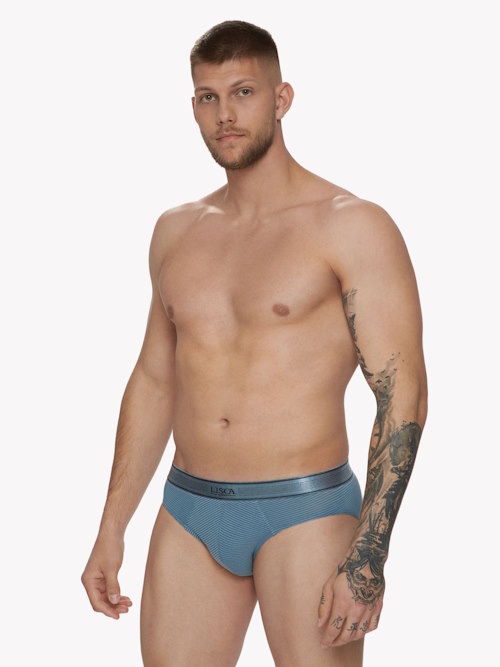 Lisca Heren Zeus blue smokey männer slip