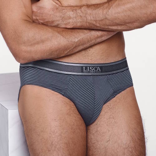 Lisca Zeus grau männer slip