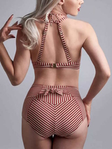 Marlies Dekkers Bademode Holi Vintage rot/print push up bikini bh