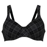 Rosa Faia Twin Art schwarz/grau nicht geformter bh
