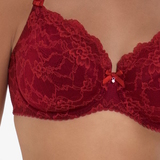 Rosa Faia Bobette weinrot nicht geformter bh