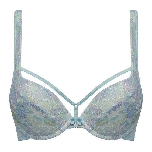 Marlies Dekkers Mariposa blau/print push up bh