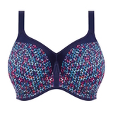 Elomi Energise navy-blau/print sport bh