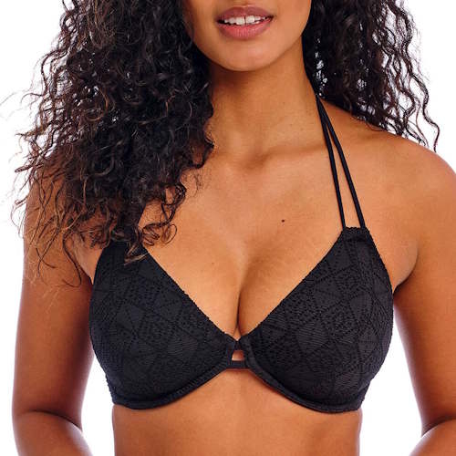 Freya Nomad Nights schwarz unwattierter bikini bh