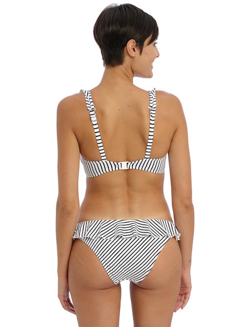 Freya Swim Jewel Cove schwarz/weiß unwattierter bikini bh