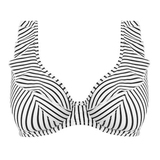 Freya Jewel Cove schwarz/weiß unwattierter bikini bh