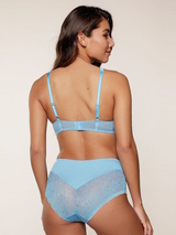 LingaDore Bonnie Blue blau push up bh