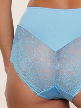 LingaDore Bonnie Blue blau hoher slip