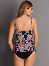 Anita Care Valbella schwarz/print prothesen-tankini