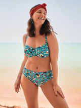Rosa Faia Bademode Ive mehrfarbig/print bikini slip