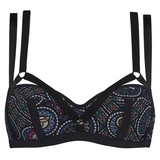 Marlies Dekkers Bademode Ecclesia  schwarz/print gemoldefer bikini bh
