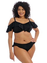 Elomi Schwimmen Plain Sailing schwarz unwattierter bikini bh