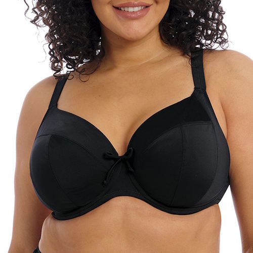 Elomi Schwimmen Plain Sailing schwarz gemoldefer bikini bh