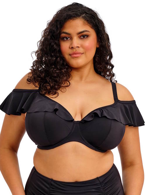 Elomi Schwimmen Plain Sailing schwarz gemoldefer bikini bh