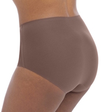Fantasie-Dessous Smoothease braun hoher slip