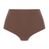 Fantasie-Dessous Smoothease braun hoher slip