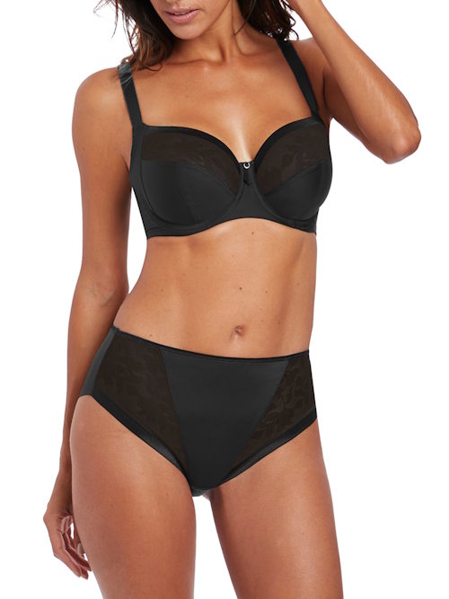 Fantasie-Dessous Illusion schwarz slip