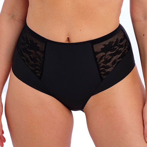 Fantasie-Dessous Illusion schwarz hoher slip