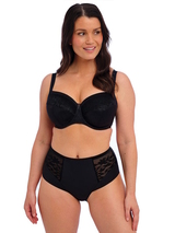 Fantasie-Dessous Illusion schwarz hoher slip